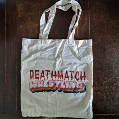 Prewashed Deathmatch Wrestling Tote Bag