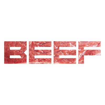 Beef 4" Sticker