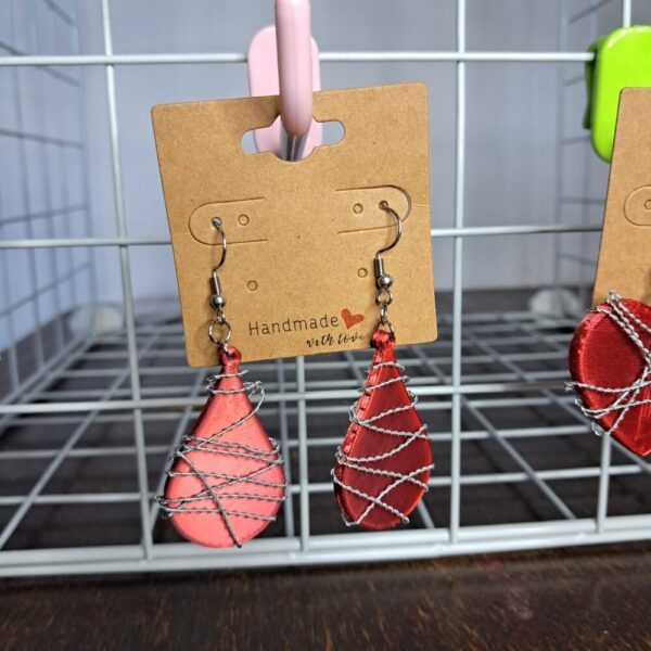 Blood Drop Earrings