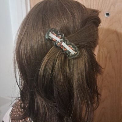 Deathmatch Wrestling Hair Clip