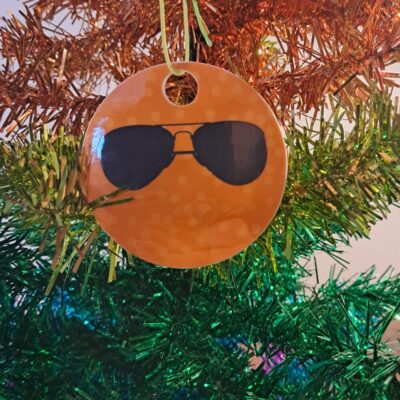 Cool Orange Christmas Decoration