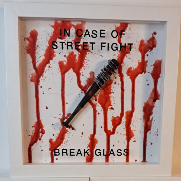 In Case Of Street Fight Break Glass Baseball Bat